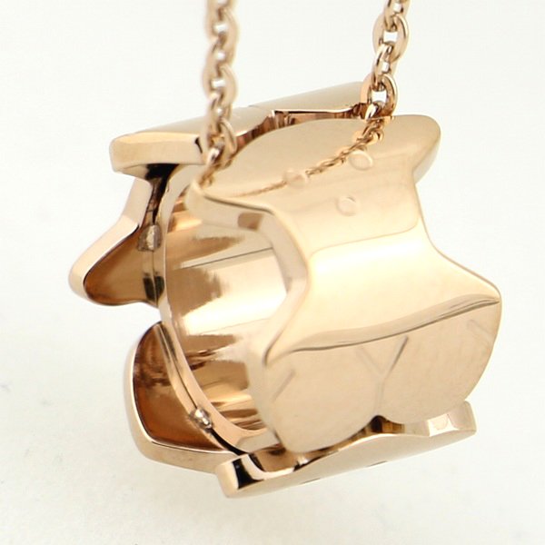316L Stainless Steel Bear Animal Pendant Necklace Pet Love Gift for Women