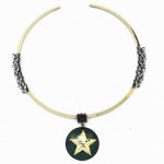 MINVI Solcario Designer Minimalist Brass Necklace Wholesale