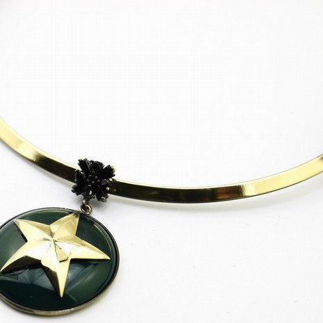 MINVI Solcario Designer Minimalist Brass Necklace Wholesale