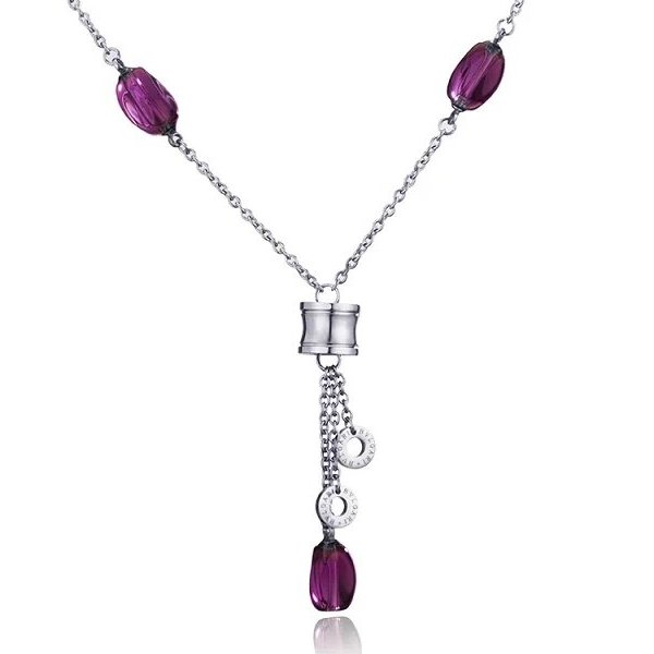 Architectural Design Stainless Steel Bar Necklace
