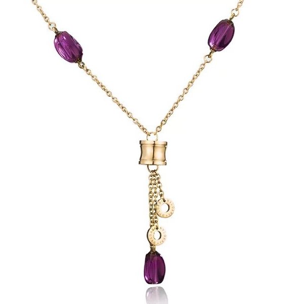 Architectural Design Stainless Steel Bar Necklace