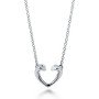 Dainty Geometric Inverted Triangle Necklace Hypoallergenic Blank
