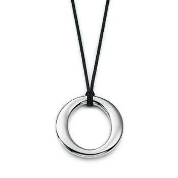 Eco-Friendly Waterproof 316L Stainless Steel Linear Pendant Neckwear