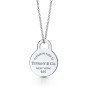 Fine Polish 316L Stainless Steel Geometric O-Ring Pendant Choker