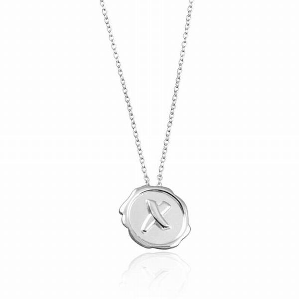 Fine Polish 316L Stainless Steel Minimalist Oblong Pendant Jewelry