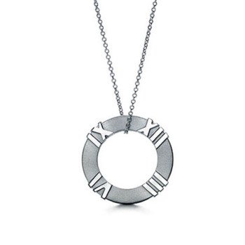 Geometric Double Circle Aesthetic Pendant Necklace Independent Brand
