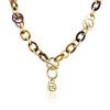 High-Polish Stainless Steel Figaro Link Necklace Wholesale