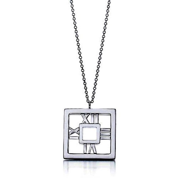 Korean Aesthetic Geometric Orbit Pendant Necklace Tarnish-Proof