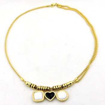 Luxury PVD Gold Plated Stainless Steel Herringbone Chain