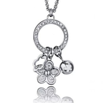 Marine Grade 316L Stainless Steel Anchor Chain Necklace