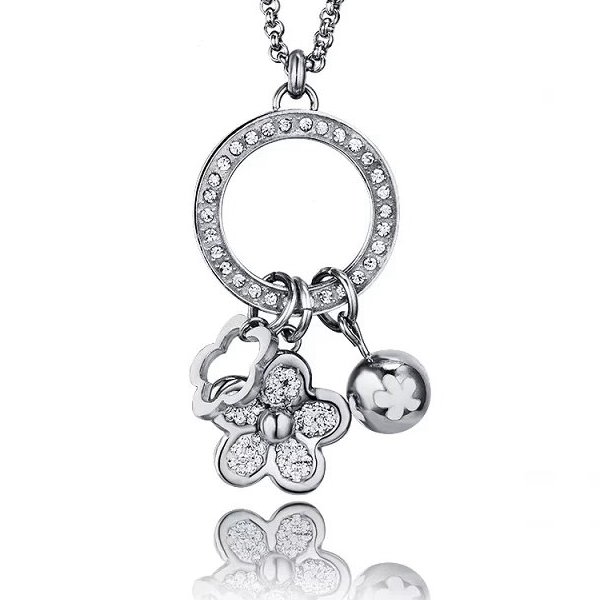 Marine Grade 316L Stainless Steel Anchor Chain Necklace