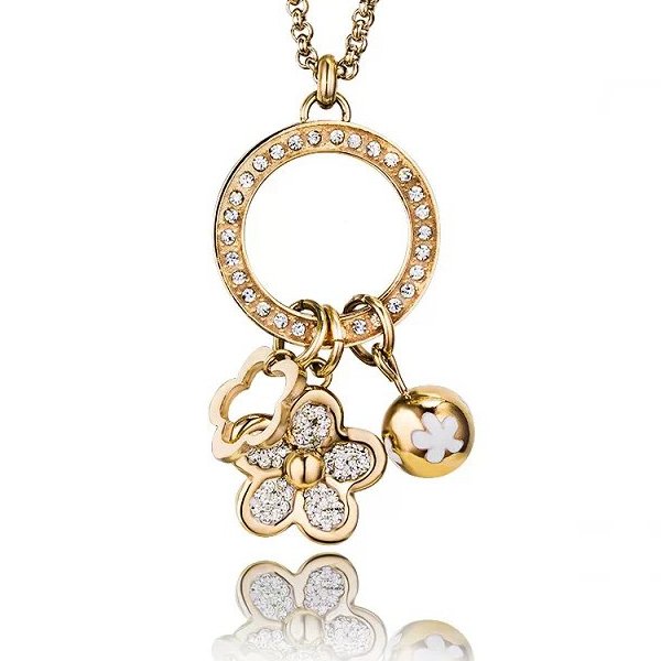 Marine Grade 316L Stainless Steel Anchor Chain Necklace