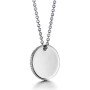 Minimalist Geometric Wire Pendant Neckwear Hypoallergenic Jewelry