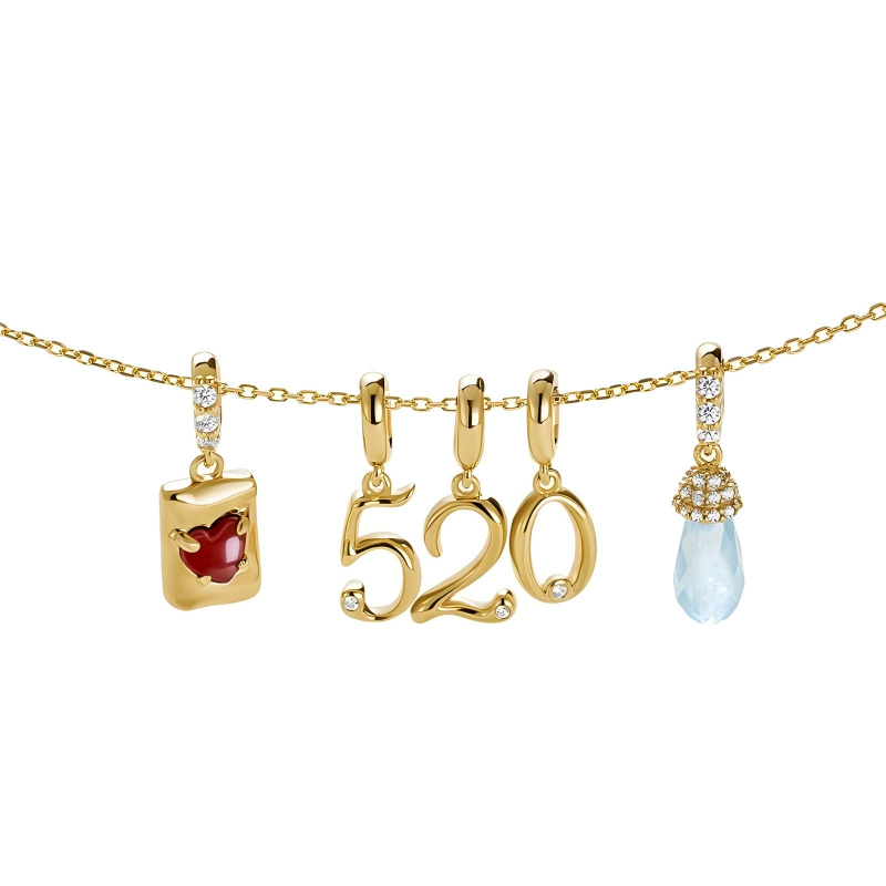 Customizable Charm Necklace Personalized Keepsake Guardian Jewelry Wholesale