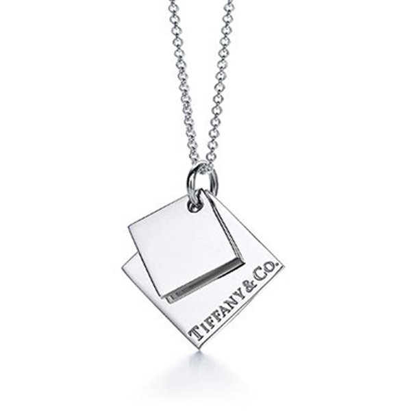 Nordic Minimalist Square Geometric Pendant Neckwear for Etsy Shop