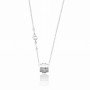 Nordic Style Aesthetic Minimalist Capsule Pendant Choker Chain