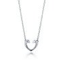 Nordic Style Geometric Origami Triangle Necklace High-End Finish