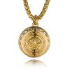Oversized Stainless Steel Toggle Clasp Chain Necklace