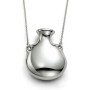 Premium 316L Steel Geometric Chevron Pendant Necklace Independent Brand