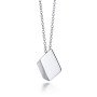 Premium Blank 316L Stainless Steel Geometric Cylinder Bead Necklace