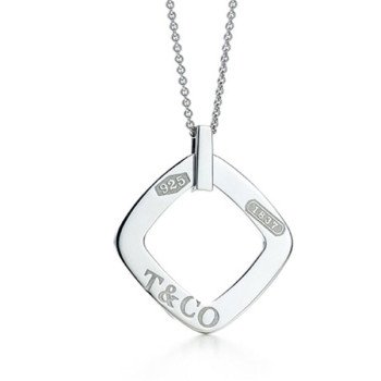 Premium Blank 316L Stainless Steel Interlocking Rings Charm Necklace
