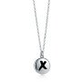 Premium Quality Titanium Steel Geometric D-Ring Pendant Necklace
