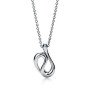 Quiet Luxury 316L Steel Irregular Geometric Pendant for Fine Shops