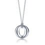 Sleek Architectural Line Charm Necklace Waterproof Everyday Wear