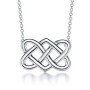 Tarnish-Free Geometric Half-Moon Pendant Chain for Etsy Boutique