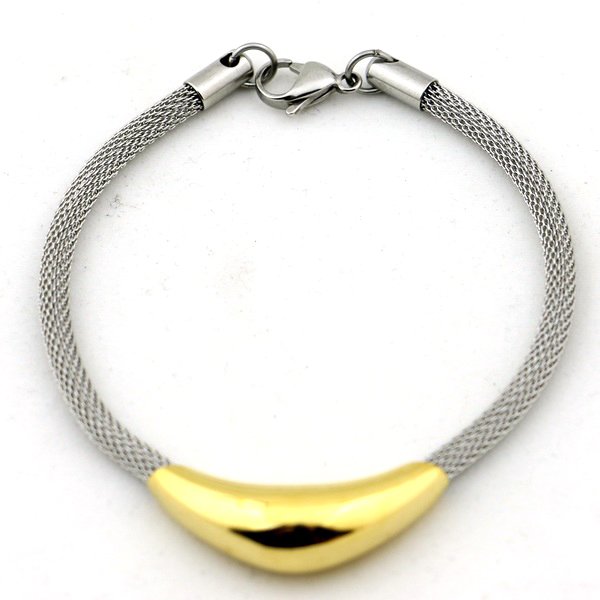Waterproof 18K Gold Plated Stainless Steel Figaro Chain