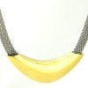 Waterproof 18K Gold Plated Stainless Steel Figaro Chain
