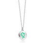 Waterproof 316L Steel Geometric Fan Shape Pendant Choker Everyday