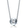 Waterproof Dainty Parallel Lines Pendant Choker Casual Everyday