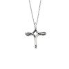 Waterproof Geometric Quadrate Pendant Necklace Elegant Minimalist
