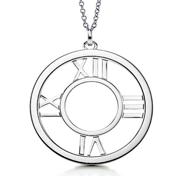 Waterproof Sleek 3D Cube Pendant Chain Titanium Steel Jewelry