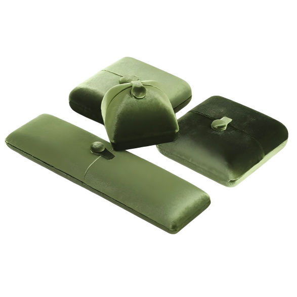 Wholesale Luxury Velvet Jewelry Box Portable Jewelry Gift Packaging Box
