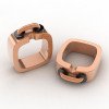 Wholesale Men's Minimalist 316L Stainless Steel Linear Band Ring
