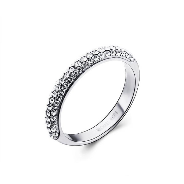 Wholesale Classic Minimalist 316L Stainless Steel Solitaire CZ Ring