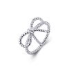Wholesale Classic Minimalist 316L Stainless Steel Solitaire CZ Ring