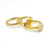 Wholesale Minimalist 316L Stainless Steel Stacking Ring Set
