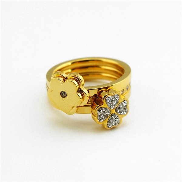 Wholesale Minimalist 316L Stainless Steel Stacking Ring Set