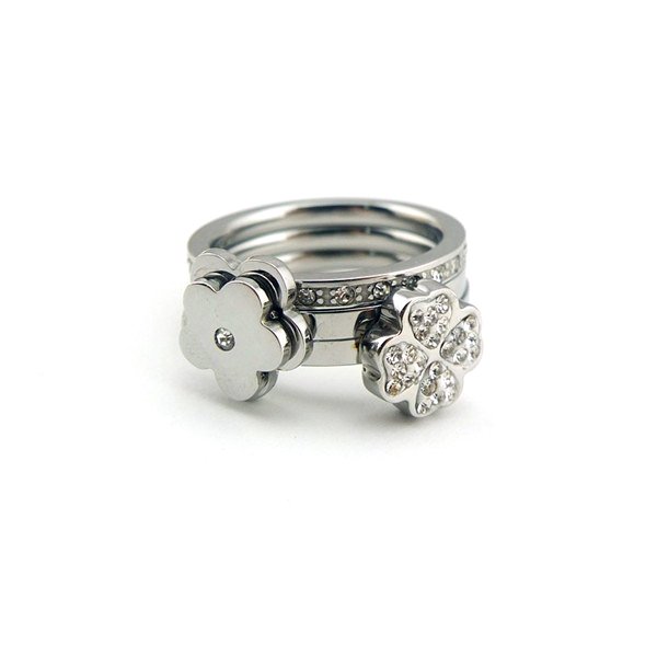 Wholesale Minimalist 316L Stainless Steel Stacking Ring Set